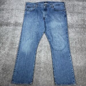 Polo Ralph Lauren Jeans Men's‎ 40x32 Blue Denim The Hampton Relaxed Straight